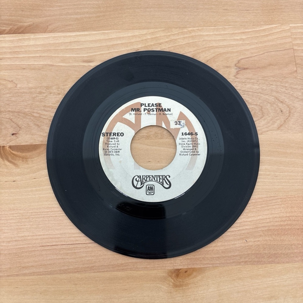 Carpenters Vinyl Record